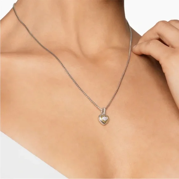 David Yurman Petite Cable Heart - Picture 3 of 9